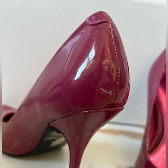 Bakers Pumps Magenta Dramatic Pointed Toe 4" Heels size 5.5 - Picture 6 of 8